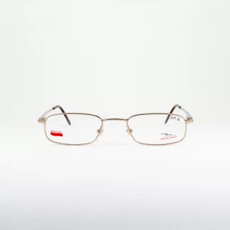 metalowe połówki do czytania klasyczne złote beżowe fleks długie zauszniki