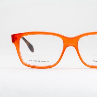 rude okulary alexander mcqueen pomarańczowe oprawki lux markowe premium oryginalne modne oprawy damskie męskie unisex 2021 popularne uniwersalne outlet tanio okazja trendy