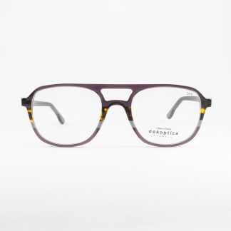 okulary męskie polski producent techno oprawki plastikowe aviator szare z szylkretem modne ciekawe okulary korekcyjne