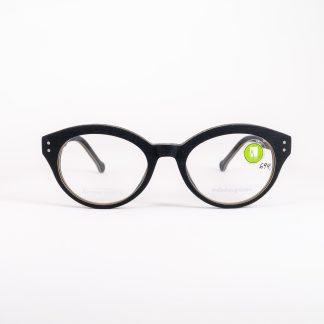 oprawa damska okulary ekologiczne oooczy monkeyglasses czarne lata 60 retro vintage biodegradowalne ecofriendly glasses top design audrey optyk lodz łódź