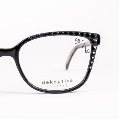 okulary tanie damskie czarne oprawki modne polski producent Dekoptica wysoka jakość oooczy optyk online okulary korekcyjne lodz