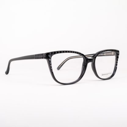 okulary tanie damskie czarne oprawki modne polski producent Dekoptica wysoka jakość oooczy optyk online okulary korekcyjne lodz