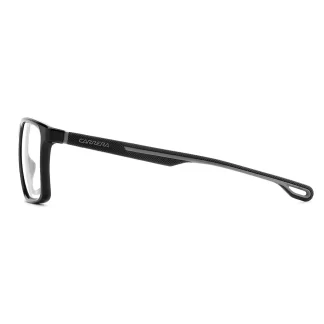 męskie oprawki Carrera 4413 08A duże prostokątne okulary korekcyjne czarne szerokie